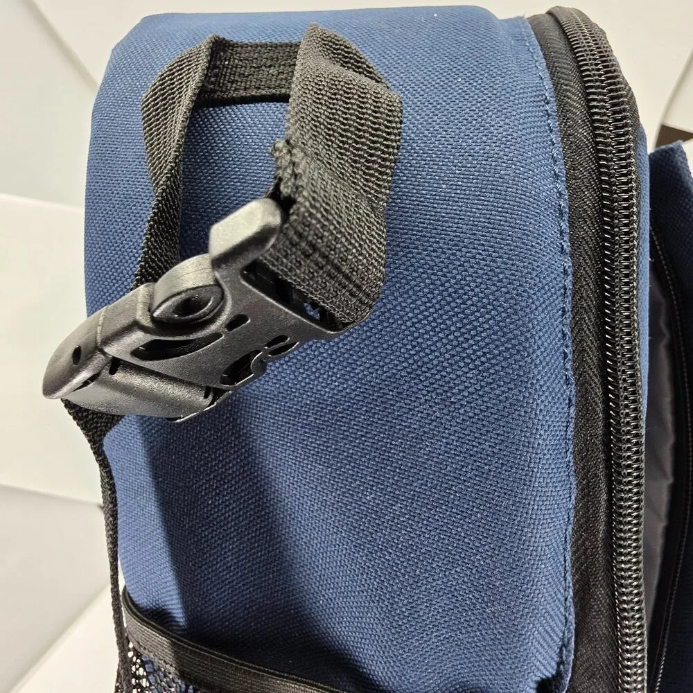 NWT Cwatcun D6 Small Camera Backpack | Navy Blue Water-Resistant Photography Bag